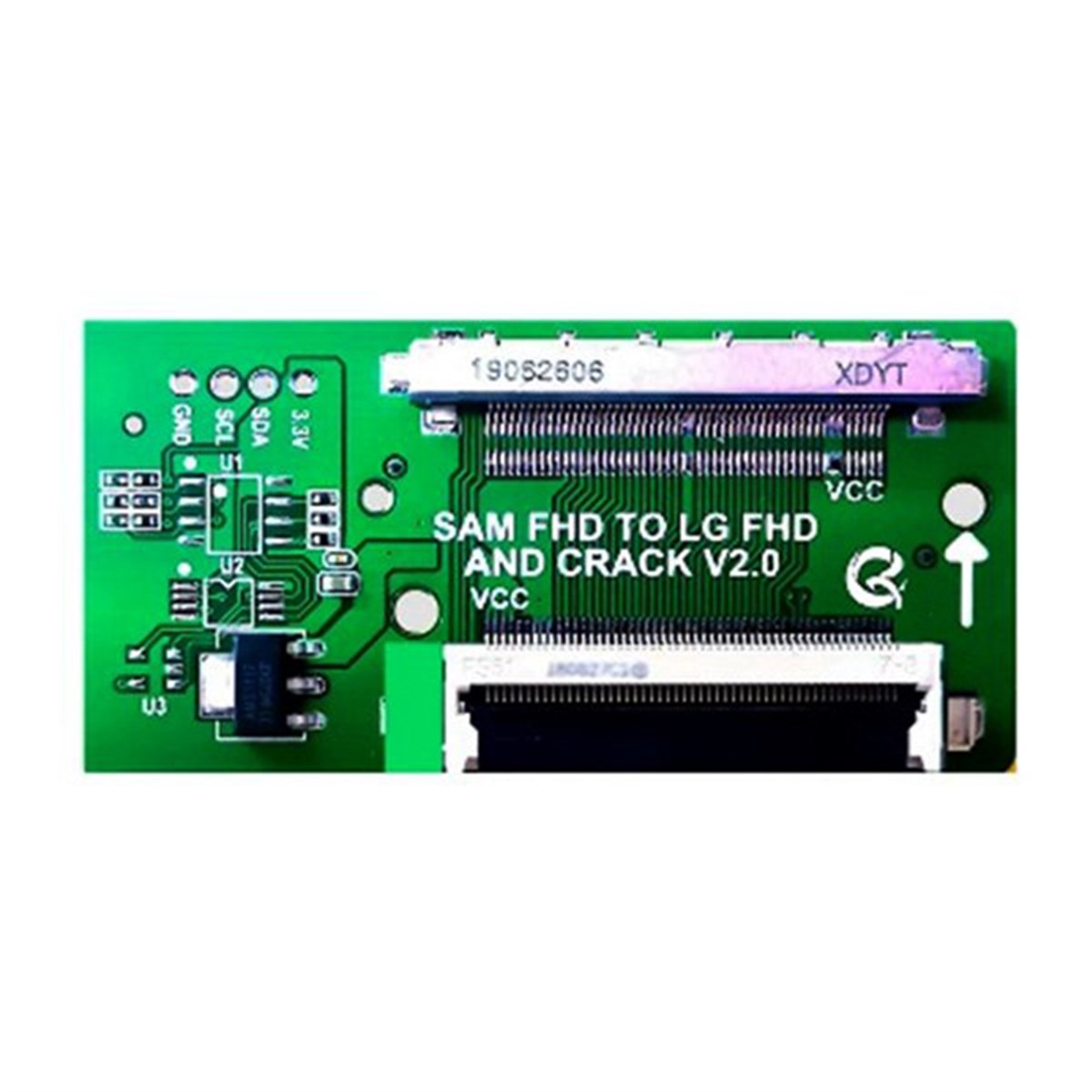 LCD PANEL FLEXİ REPAİR KART HD FPC TO LVDS SAM FHD İN TO LG FHD OUT QK0812B