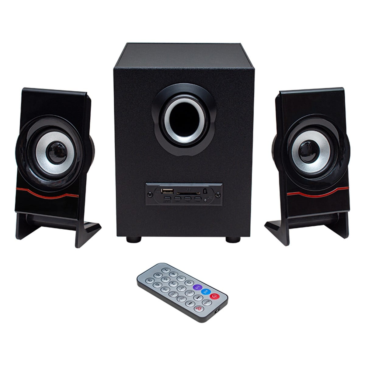 MAGICVOICE MV-4966 USB+TF CARD+FM+BT UKLI 2+1 SES SİSTEMİ