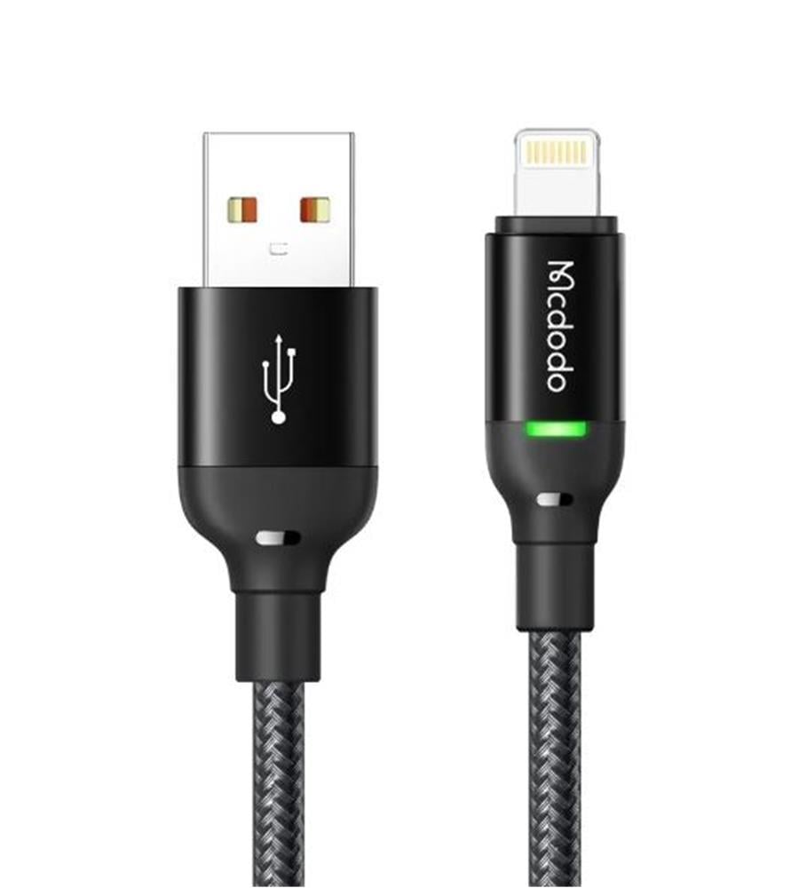MCDODO CA-2700 iPhone Lightning Şarj Ve Data Kablosu 1.2m Siyah