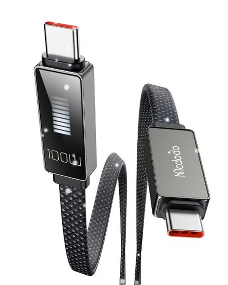 MCDODO CA-4470 100W Type-C To Type-C Hızlı Şarj Ve Data Aktarım Kablosu 1.2m