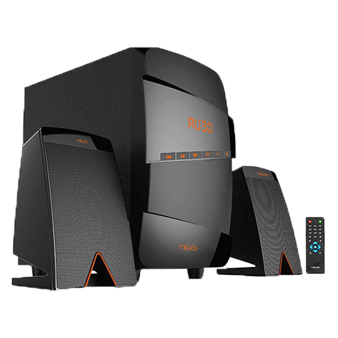 MIKADO 671BT 2+1 40 WATT RMS SİYAH BT+USB+SD+FM DESTEKLİ 2+1 SPEAKER EV SİNEMA SİSTEMİ