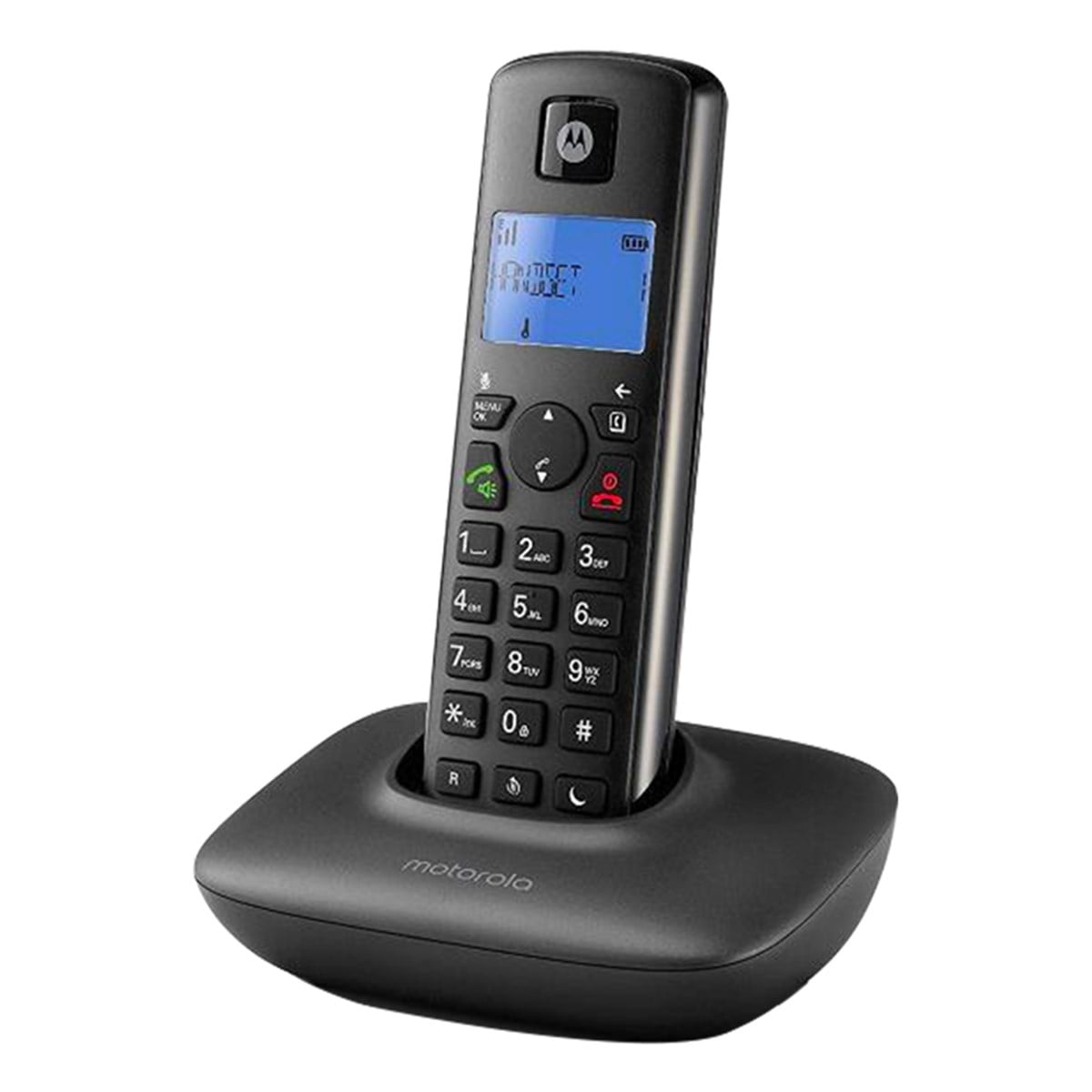 MOTOROLA T401 + SİYAH DECT TELSİZ TELEFON