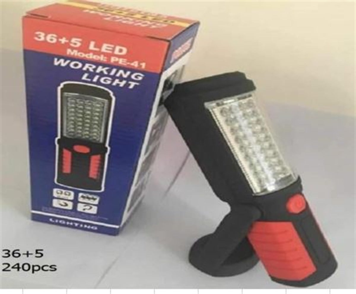 POWERMASTER PE-41 36+5 LEDLİ ÇALIŞMA LAMBASI