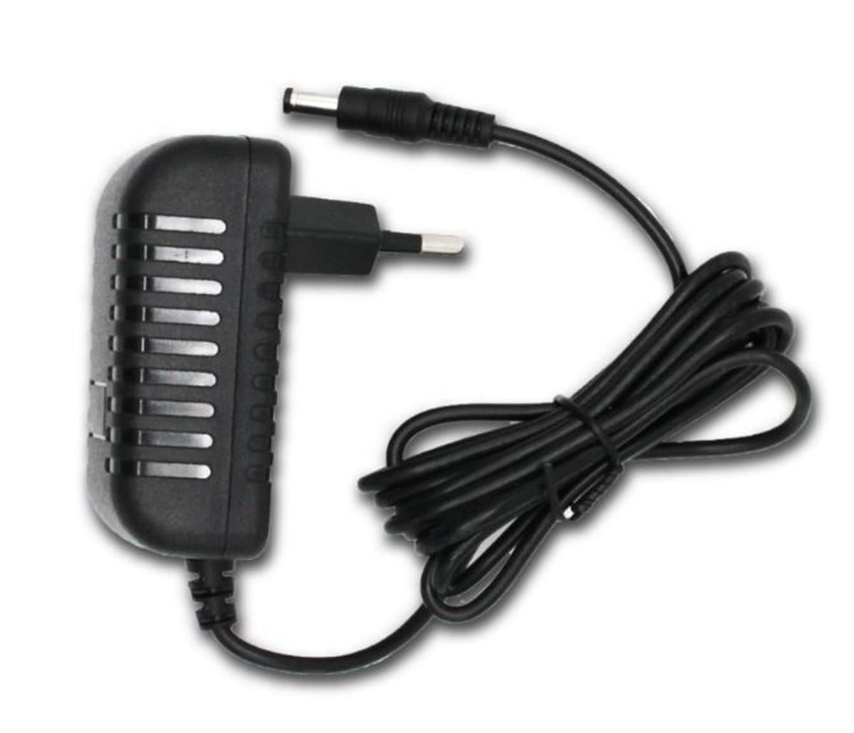 POWERMASTER PM-16736 5 VOLT - 2.5 AMPER PLASTİK KASA PRİZ TİPİ ADAPTÖR 5.5*2.5 UÇ