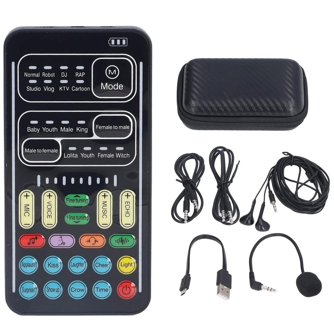 POWERMASTER PM-26645 ÇOK FONKSİYONLU TAŞINABİLİR SES DEĞİŞTİRİCİ