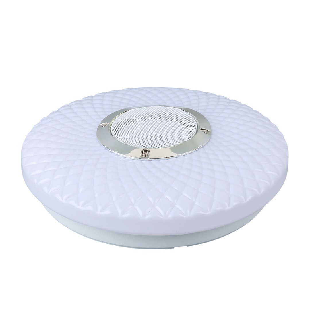 POWERMASTER PM-27329 BEYAZ 30*6 CM 24 WATT BLUETOOTH HOPARLÖRLÜ TAVAN AYDINLATMA