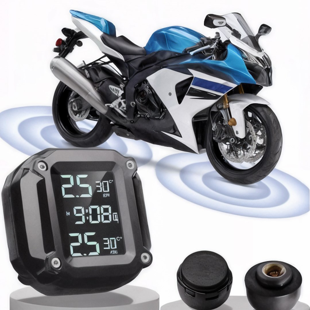 POWERMASTER PM-28656 MOTOSİKLET KABLOSUZ LASTİK BASINÇ VE SICAKLIK İZLEME SİSTEMİ (TPMS)