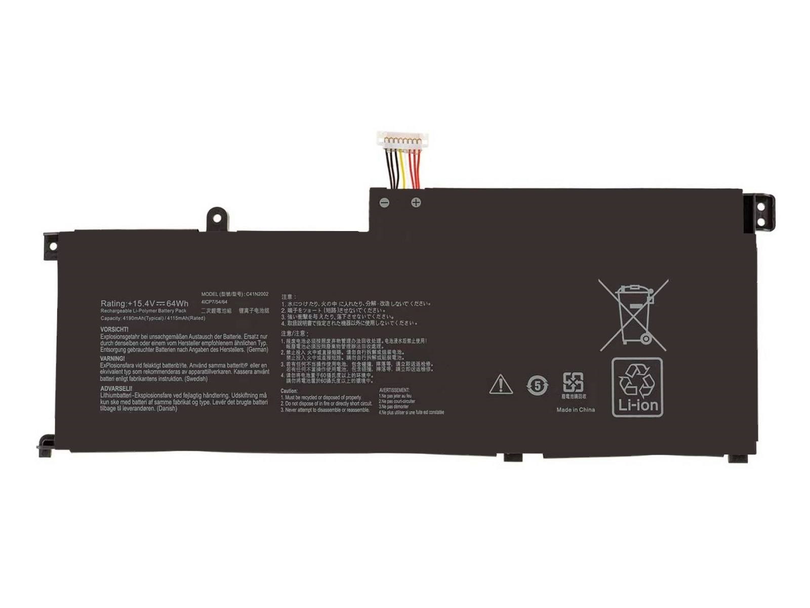 RETRO Asus C41N2002 Notebook Bataryası