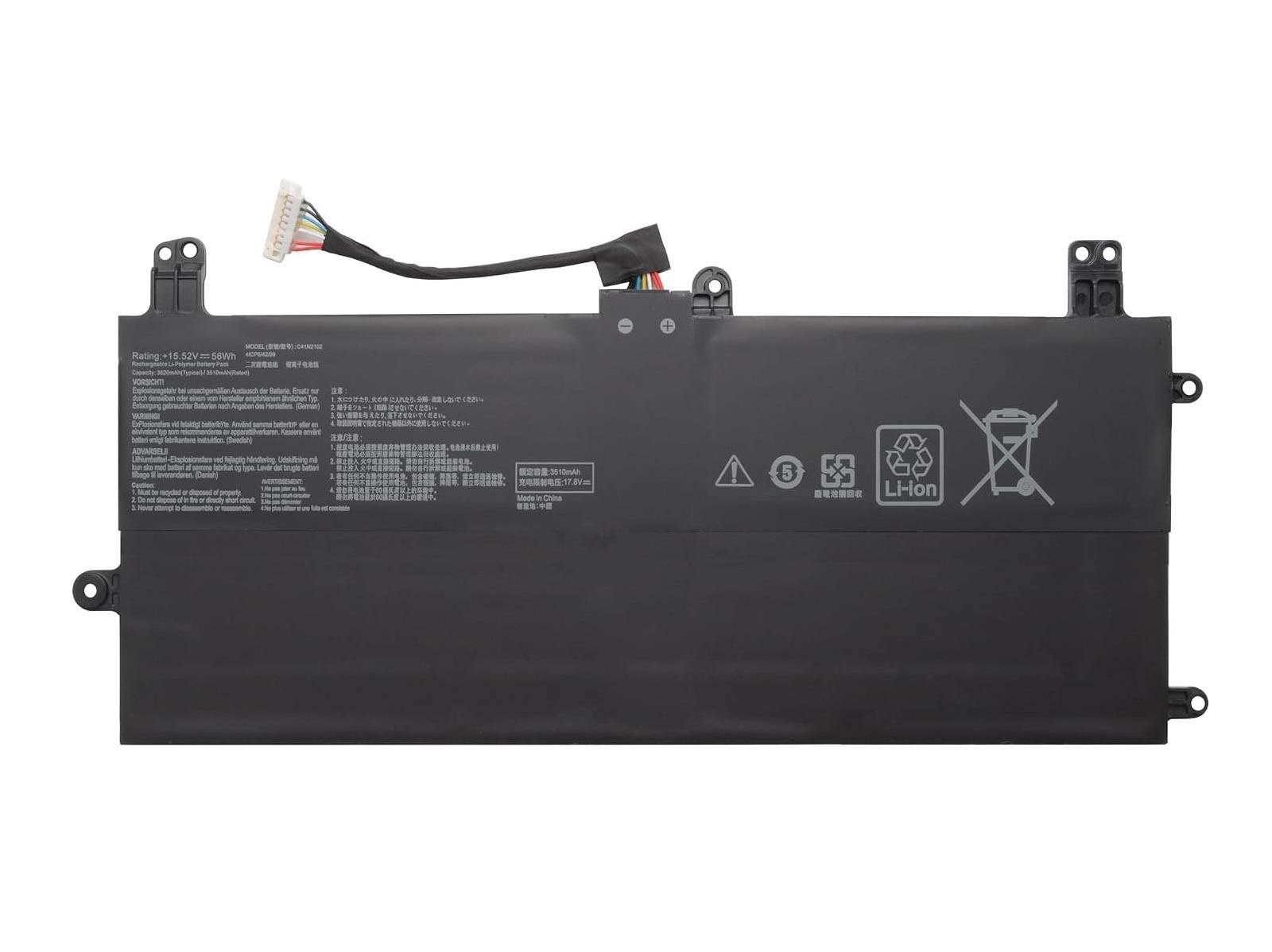 RETRO Asus C41N2102 Notebook Bataryası