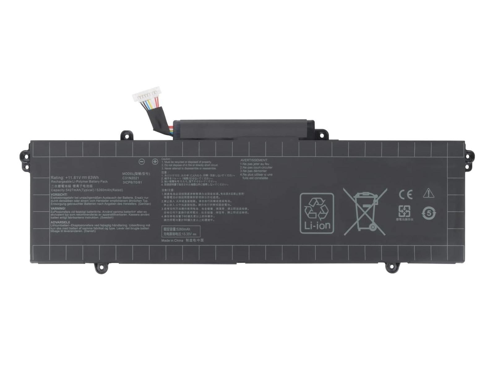 RETRO Asus UX5401E, C31N2021 Notebook Bataryası