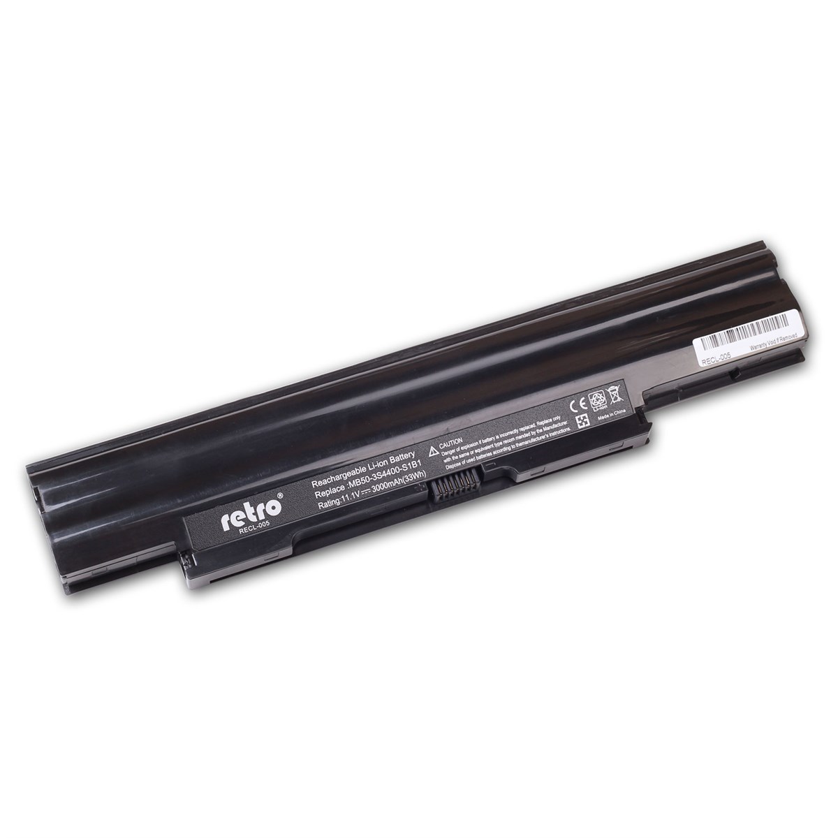 RETRO Casper MB50, Vestel MB50 Notebook Bataryas� - Siyah - 3 Cell - 32Wh