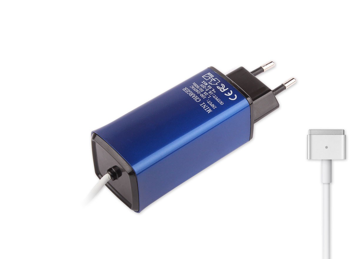 RETRO-Color, Apple MacBook 85W MagSafe 2 Mini Adapt�r - Mavi