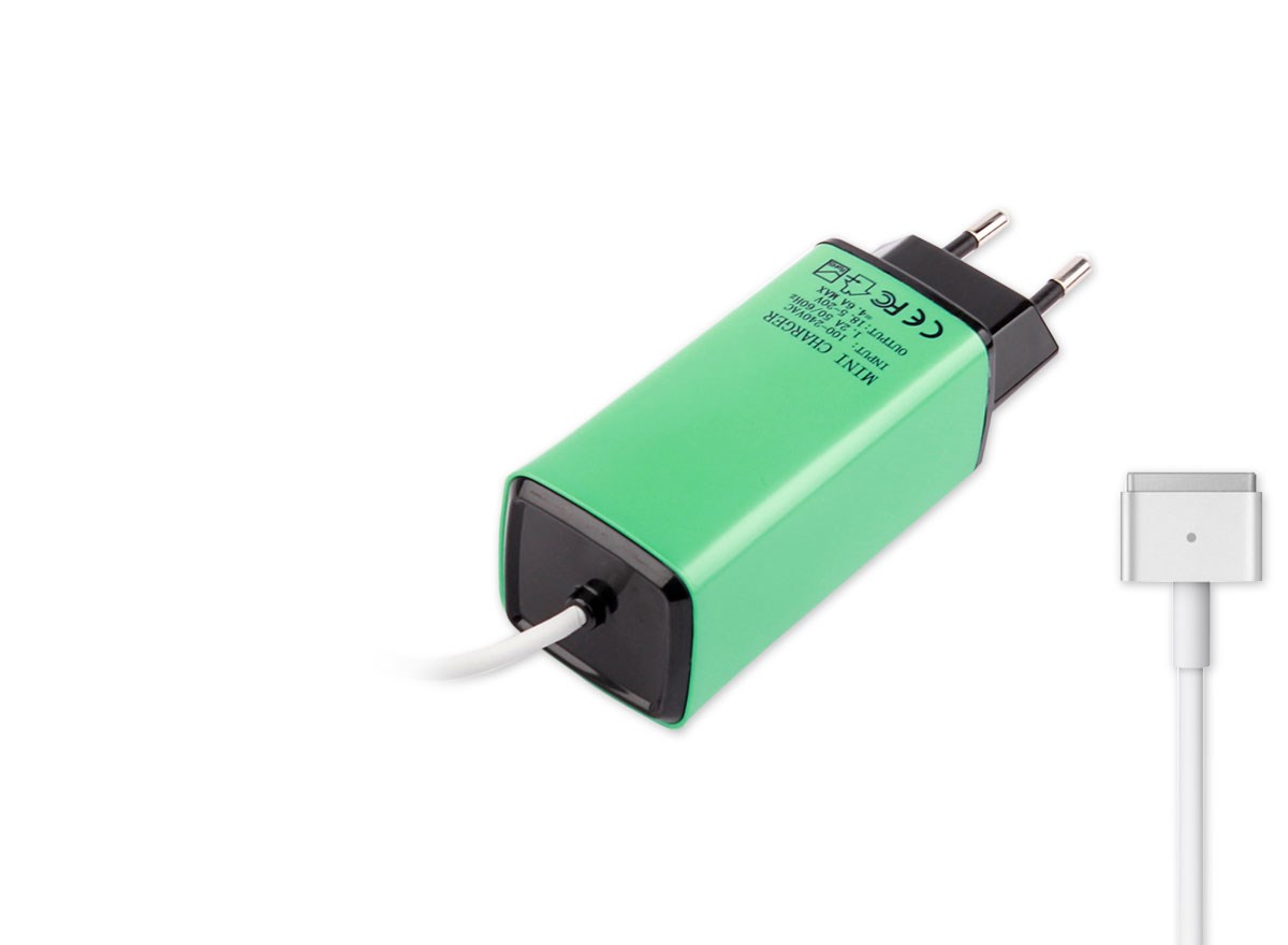 RETRO-Color, Apple MacBook 85W MagSafe 2 Mini Adapt�r - Ye�il