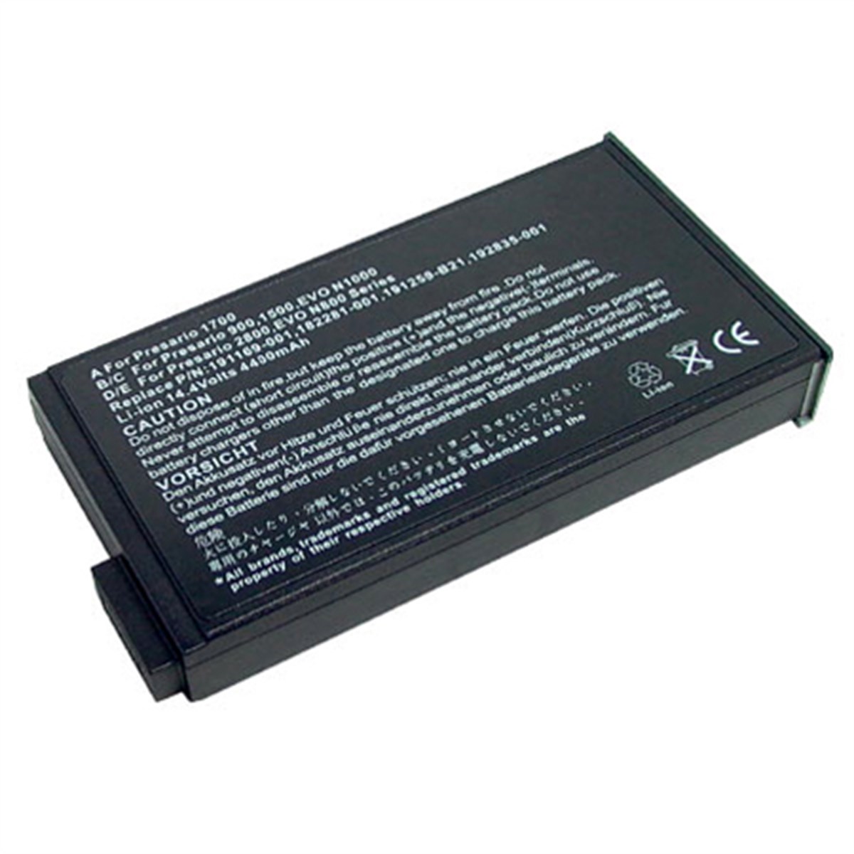 RETRO Compaq Evo n800, n1015v, n1020v, Presario 2800 Notebook Bataryas� - RCL-005