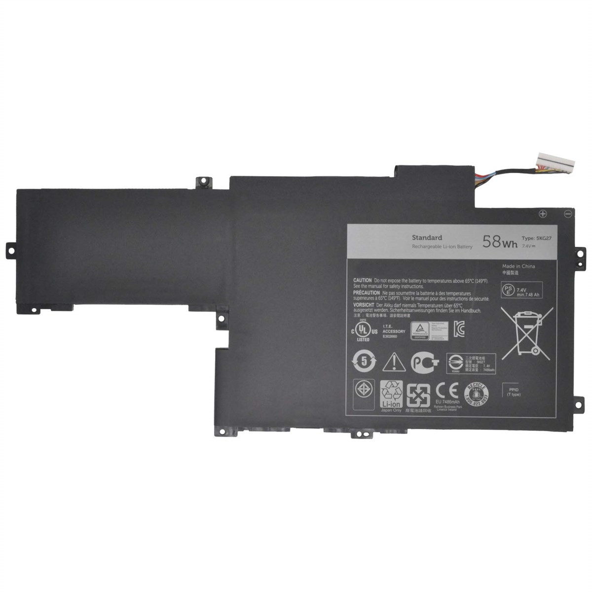 RETRO Dell Inspiron 7437, C4MF8, 5KG27 Notebook Bataryas�