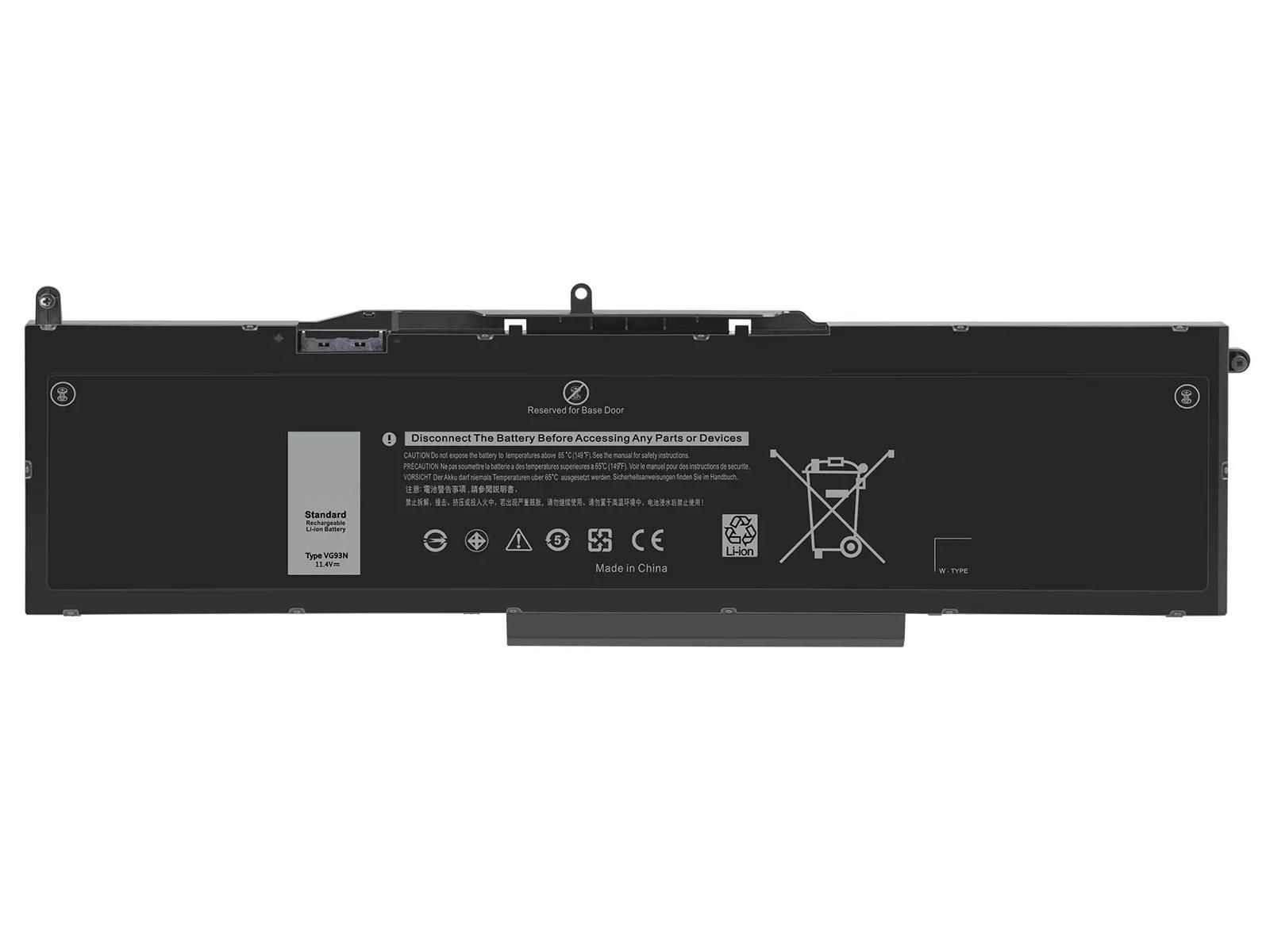 RETRO Dell Latitude E5580, VG93N Notebook Bataryası - 6 Cell