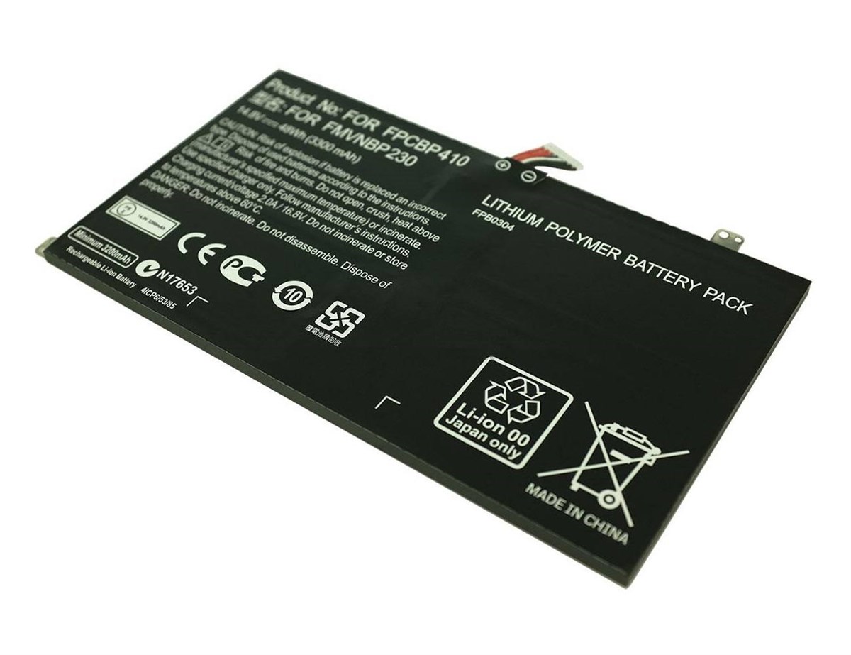 RETRO Fujitsu LifeBook UH554, UH574, FPCBP410 Notebook Bataryas�