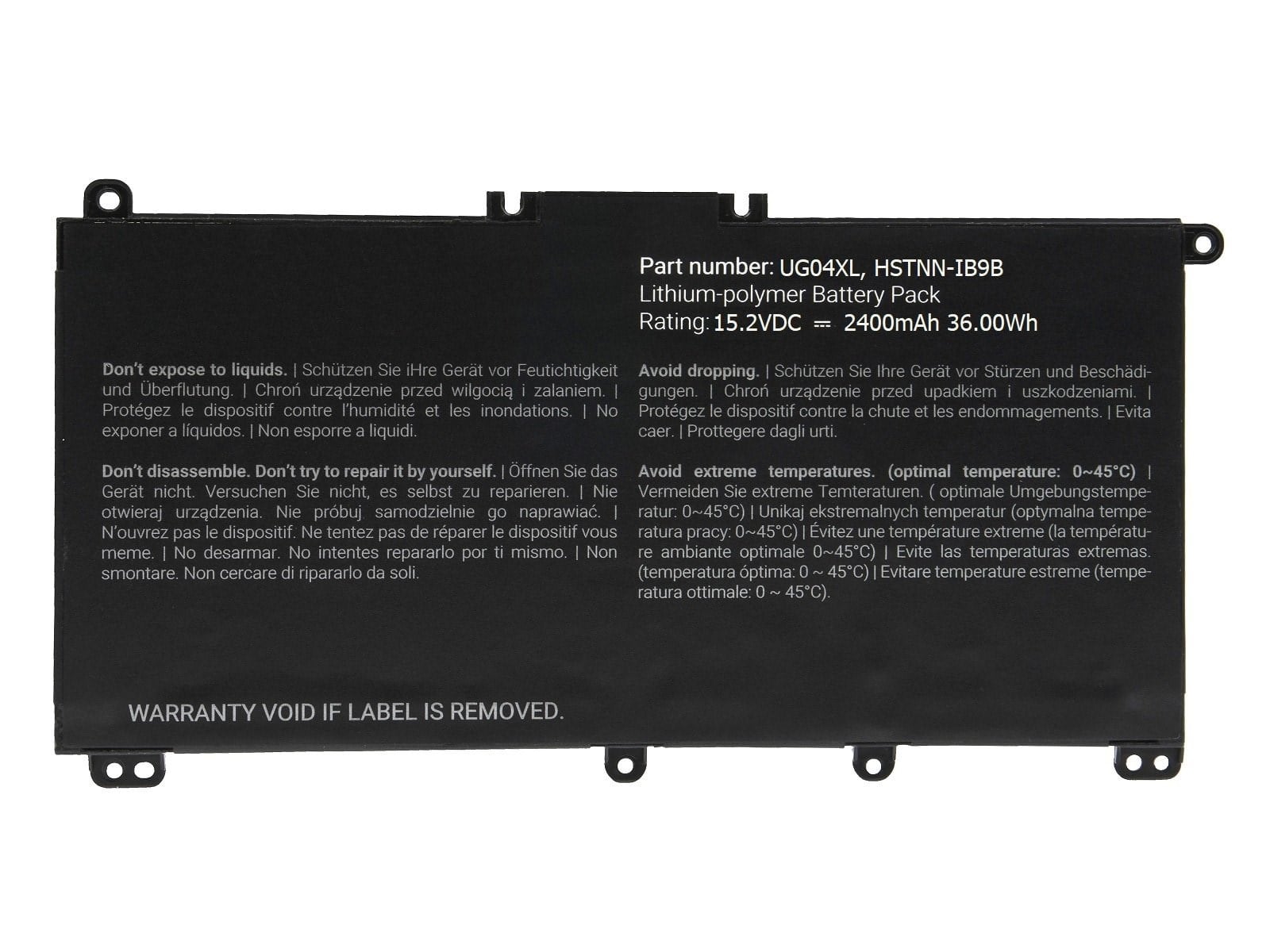 RETRO Hp 240 G8, UG04XL Notebook Bataryası - 4 Cell