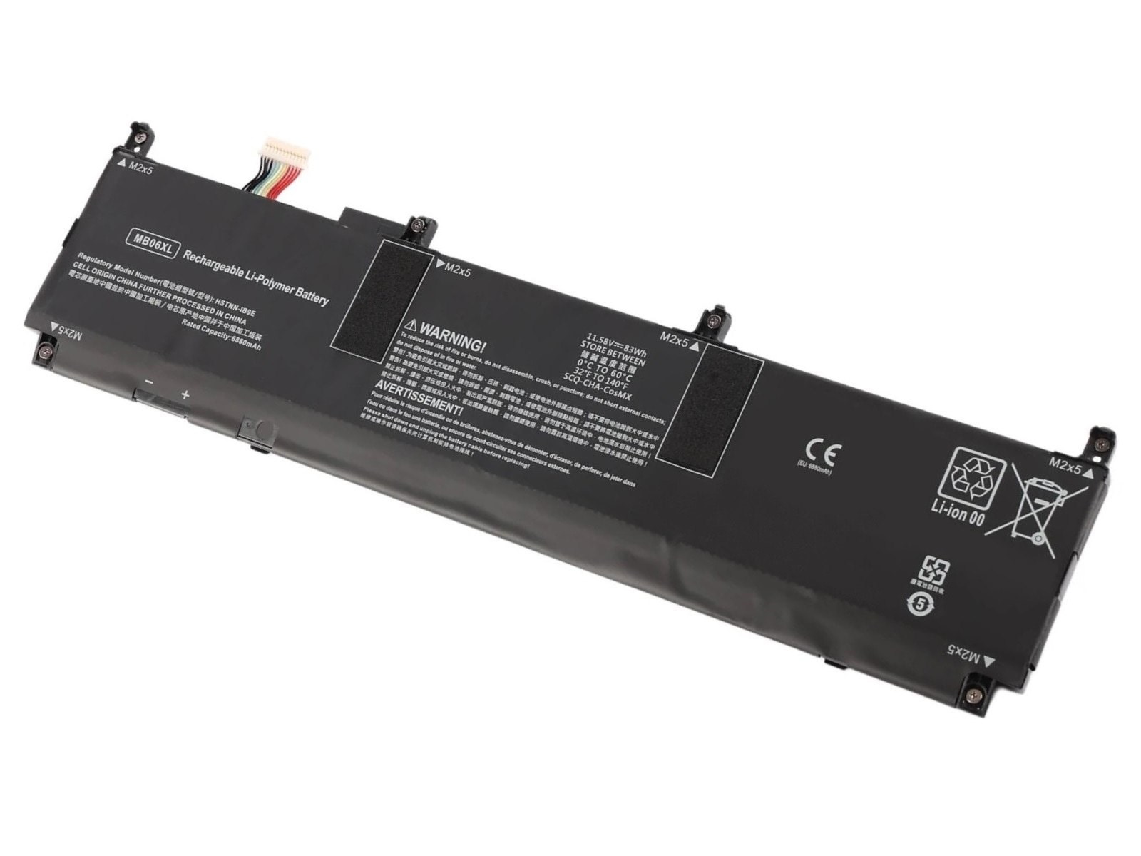 RETRO Hp ZBook Studio G7 Mobile Workstation, MB06XL Notebook Bataryası