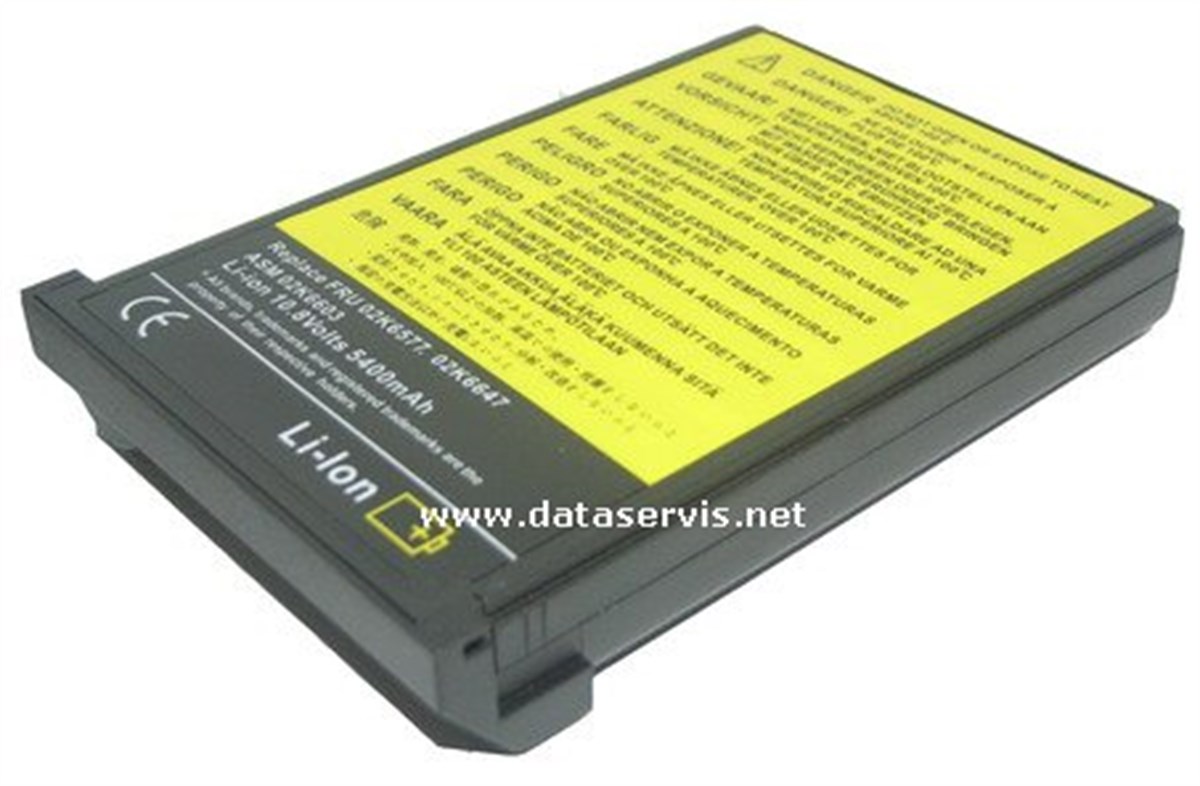 RETRO Ibm ThinkPad i1400 / i1500 (2621-xxx, 2651-xxx), 02K6601 Notebook Bataryas�