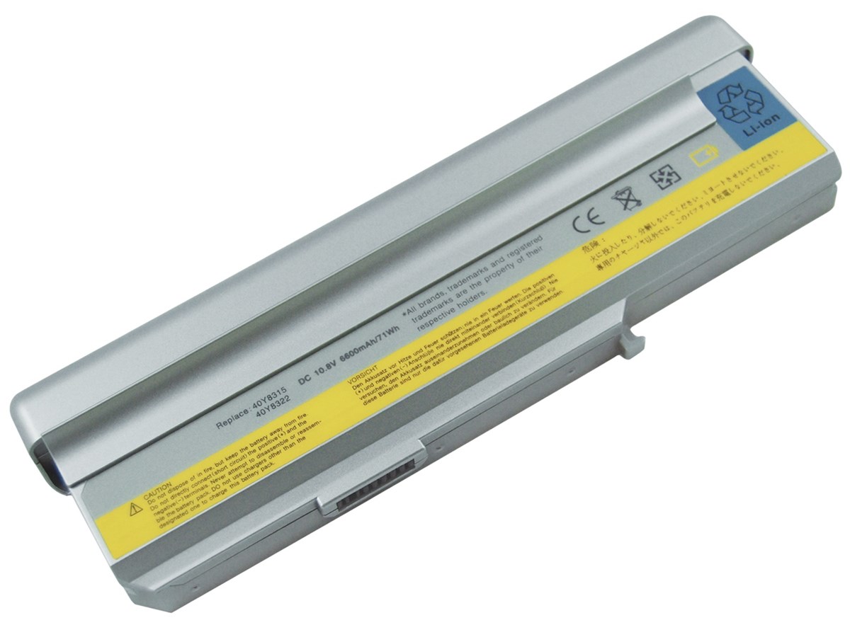 RETRO Lenovo 3000 C200, N100, N200 (15.4) Notebook Bataryas� - 9 Cell