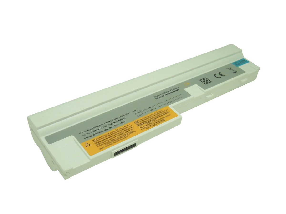 RETRO Lenovo IdeaPad S10-3, S10-3s Notebook Bataryas� - Beyaz - 6 Cell