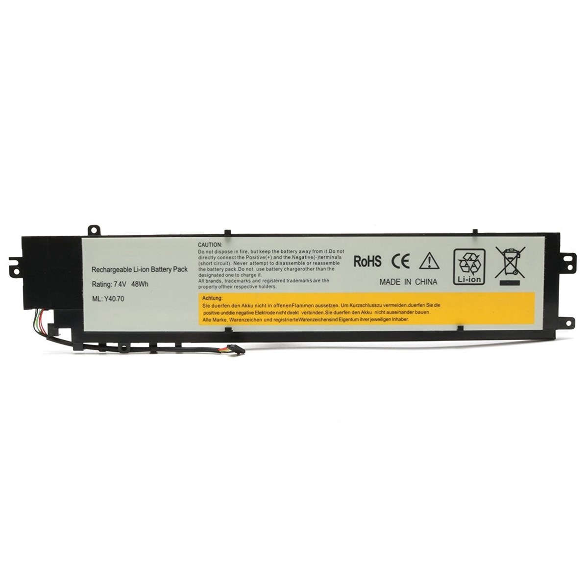 RETRO Lenovo Y40-70, Y40-80, L13M4P01 Notebook Bataryas�