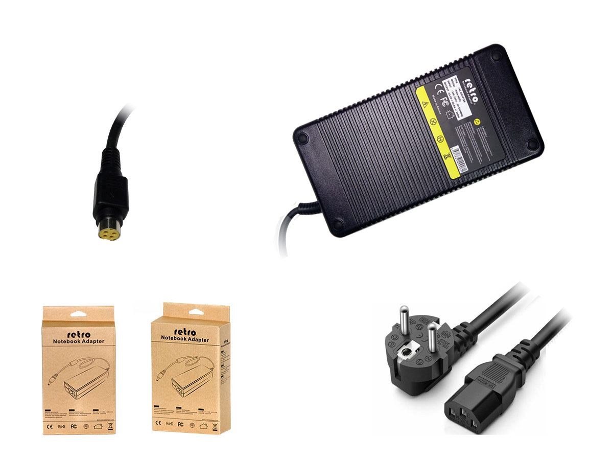 RETRO MSI 19.5V 16.9A 330W 4 Pin Notebook Adapt�r RNA-MS01