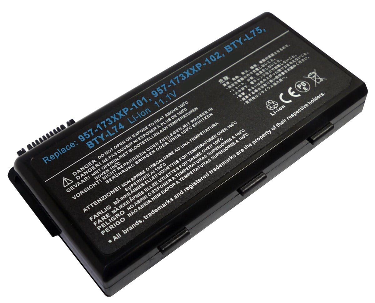 RETRO MSI CX500, Exper MS-1682, BTY-L74, BTY-L75 Notebook Bataryas� - 9 Cell