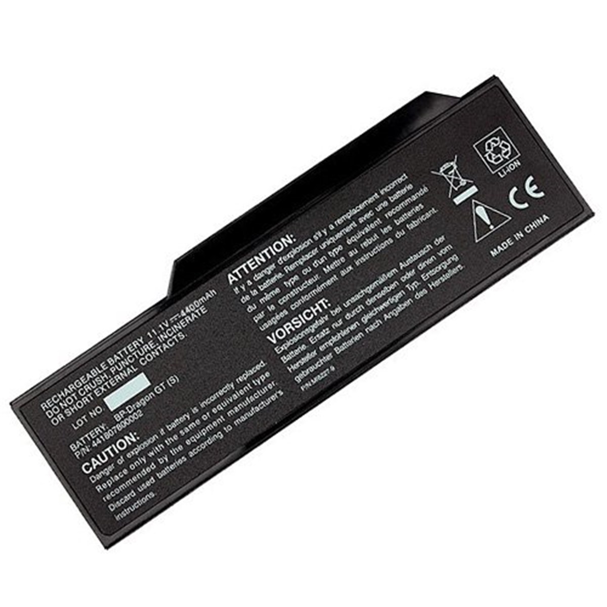 RETRO Packard Bell EasyNote W8, SW85, MIT-DRAG-GT, BP-Dragon GT Notebook Bataryas� - RMCL-010