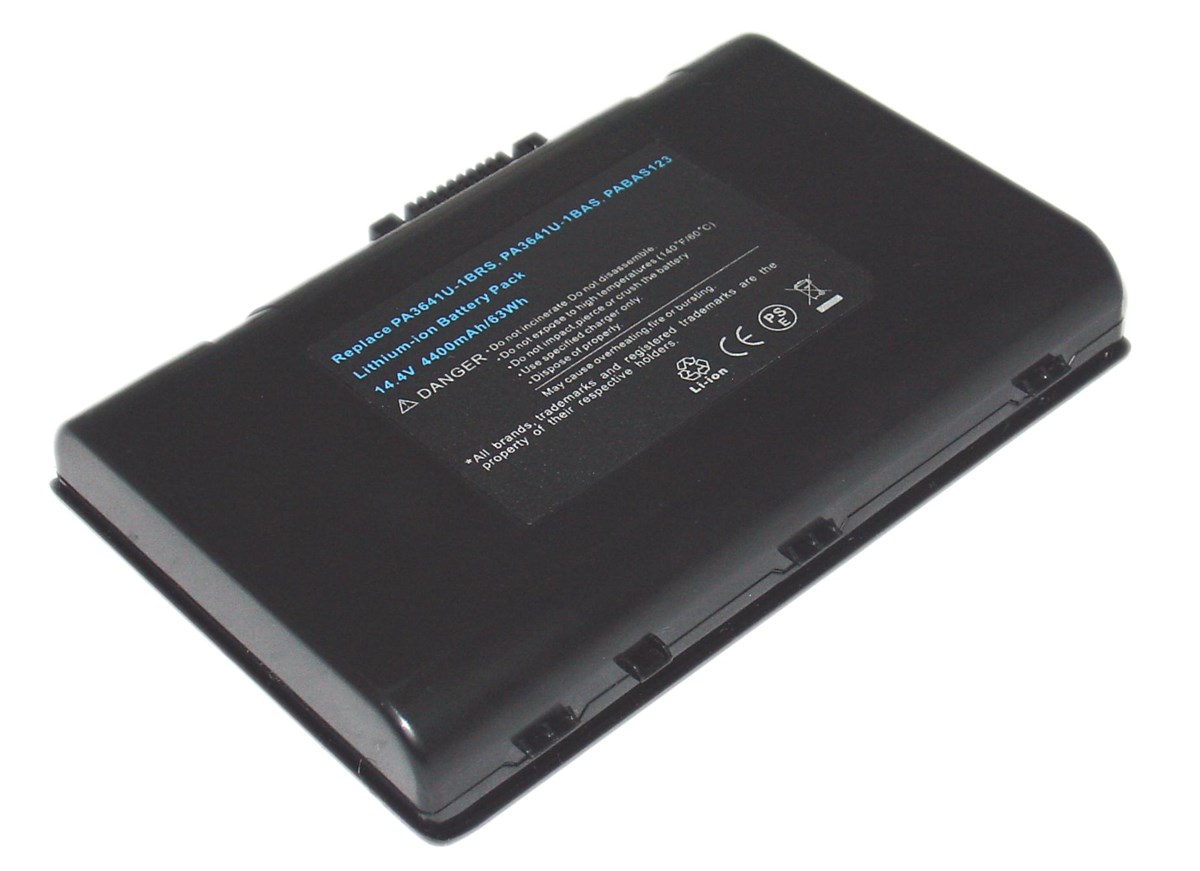 RETRO Toshiba Dynabook Qosmio X300, X305, PA3641U-1BAS Notebook Bataryas�