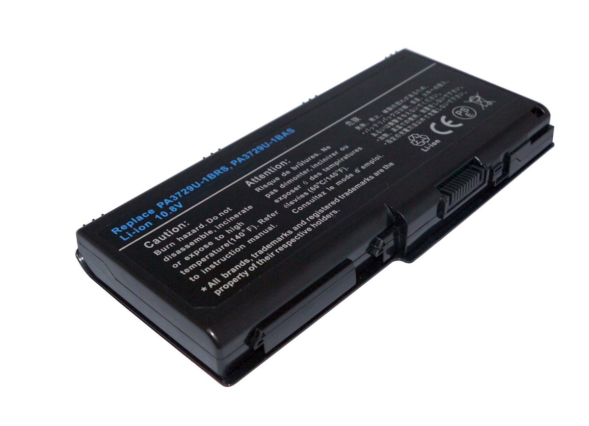 RETRO Toshiba Dynabook Qosmio X500, Satellite P500, PA3730U-1BAS Notebook Bataryas� - 12 Cell