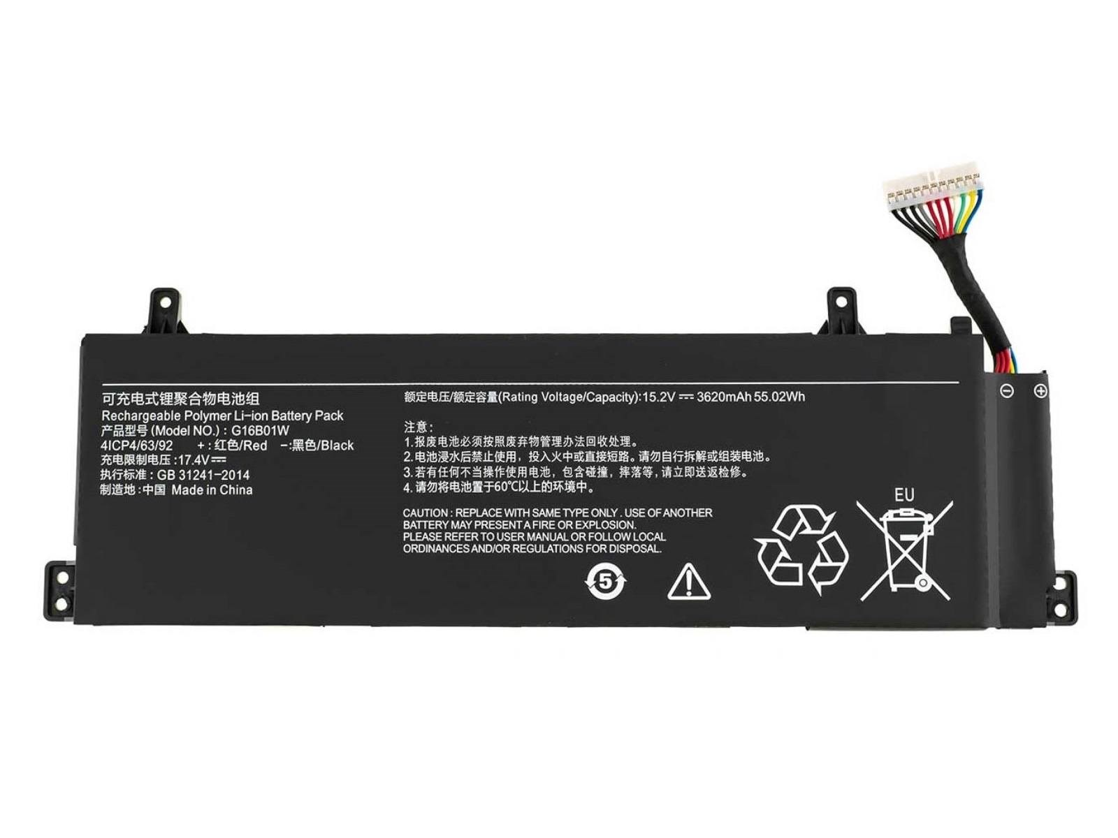 RETRO Xiaomi Redmi G16B01W Notebook Bataryası