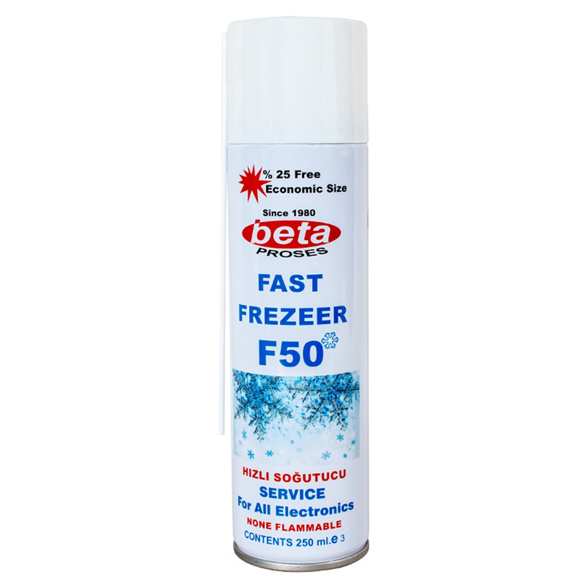 SOĞUTUCU SPREY BETA F-50  200 ML KT-50