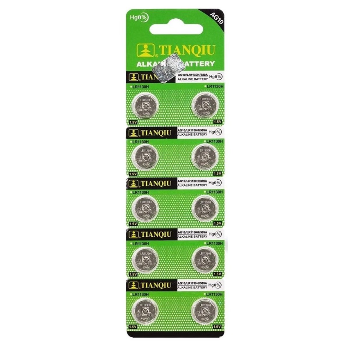 TIANQIU AG10 LR1130 389 ALKALINE PİL 10LU PAKET FİYAT *OXFORD
