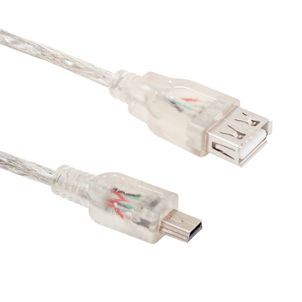 USB 5 PİN ERKEK-USB DİŞİ 1 METRE KABLO POWERMASTER