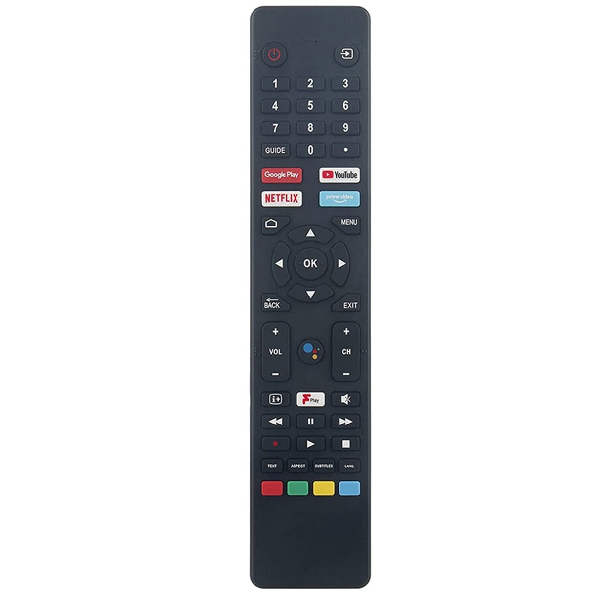 WEKO KL JVC RM-C3250 NETFLIX-PRIME VIDEO-GOOGLE PLAY-YOUTUBE TUŞLU LCD-LED TV KUMANDASI