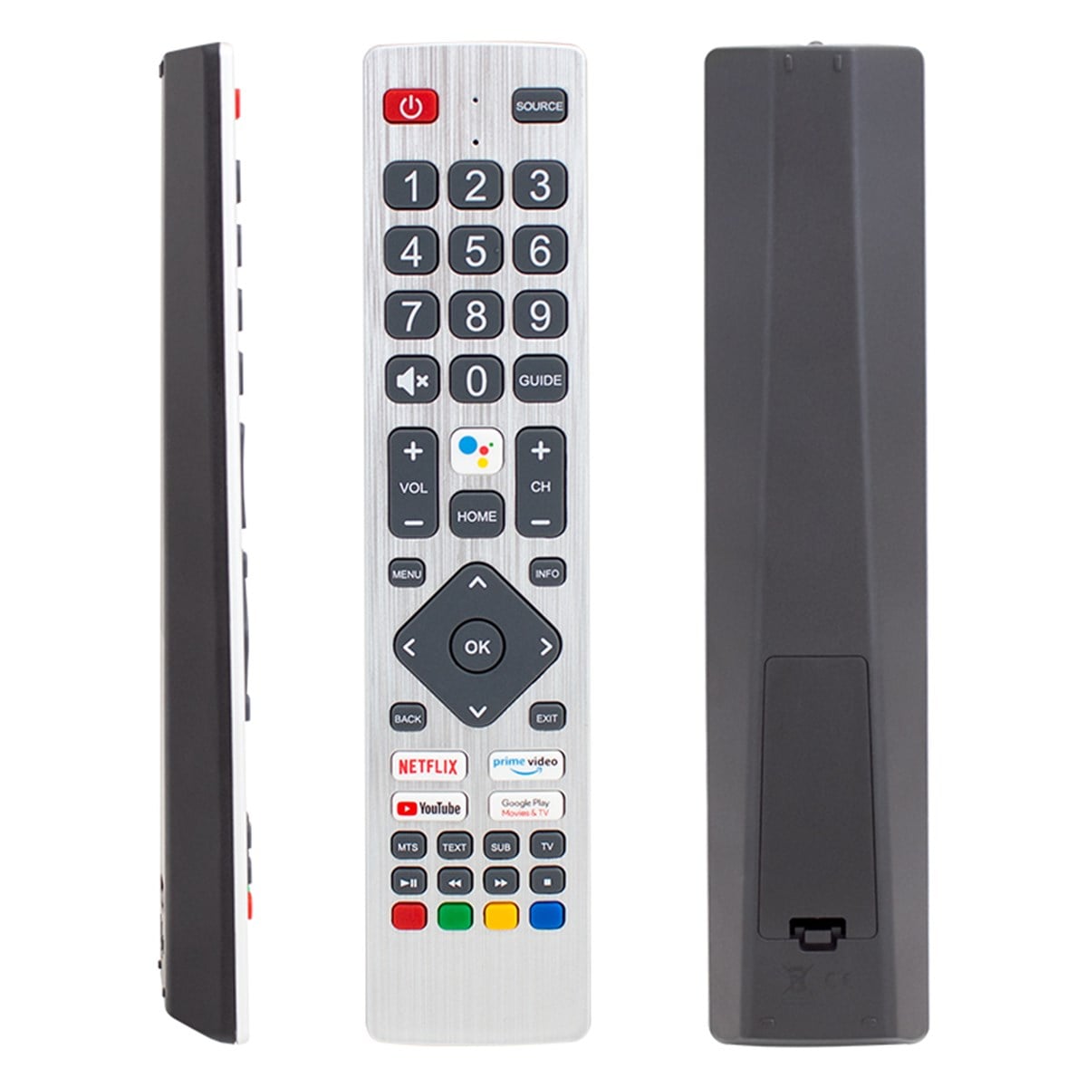 WEKO KL SHARP SH-V1 NETFLIX-YOUTUBE-GOOGLE PLAY TUŞ-PRIME VIDEO SES KOMUTLU LCD-LED TV KUMANDA