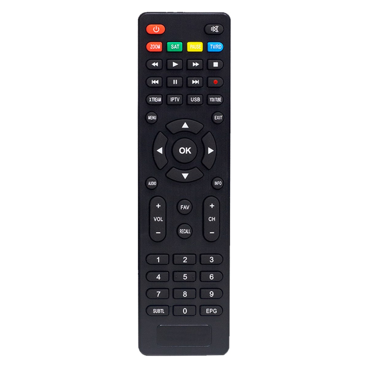 WEKO KR REDLİNE TS-100 HD VE T SERİSİ XTREAM TUŞLU HD UYDU KUMANDA (3447=3444=8130)