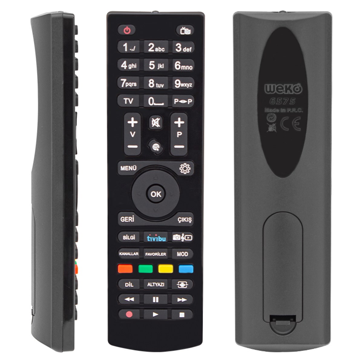 WEKO KR TURK TELEKOM TİVİBU HD UYDU KUMANDA