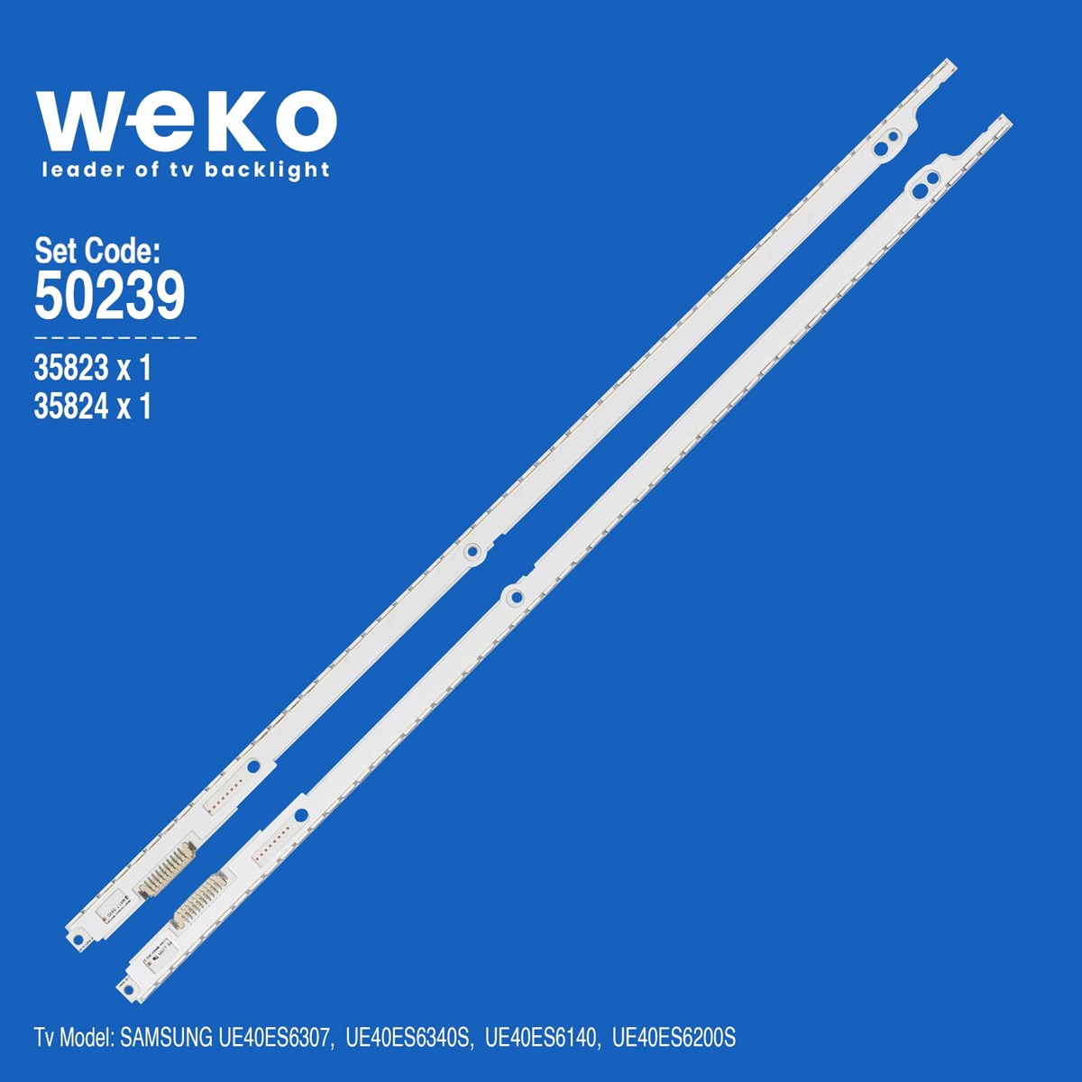 WKSET-5239 35823X1 35824X1 40NNB3D-7032LED-MCPCB 2 ADET LER BAR
