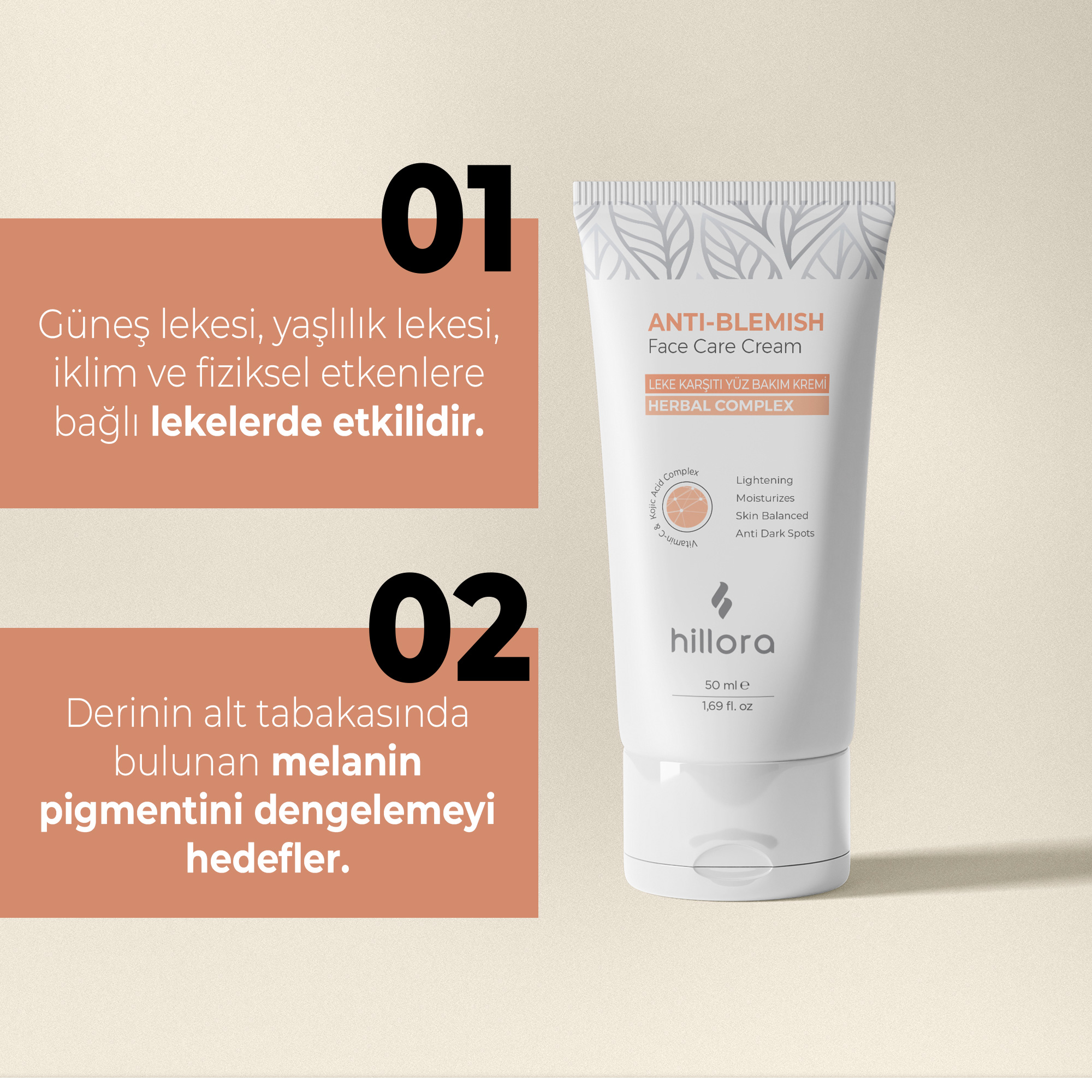 Hillora Anti Blemish Face Care Cream