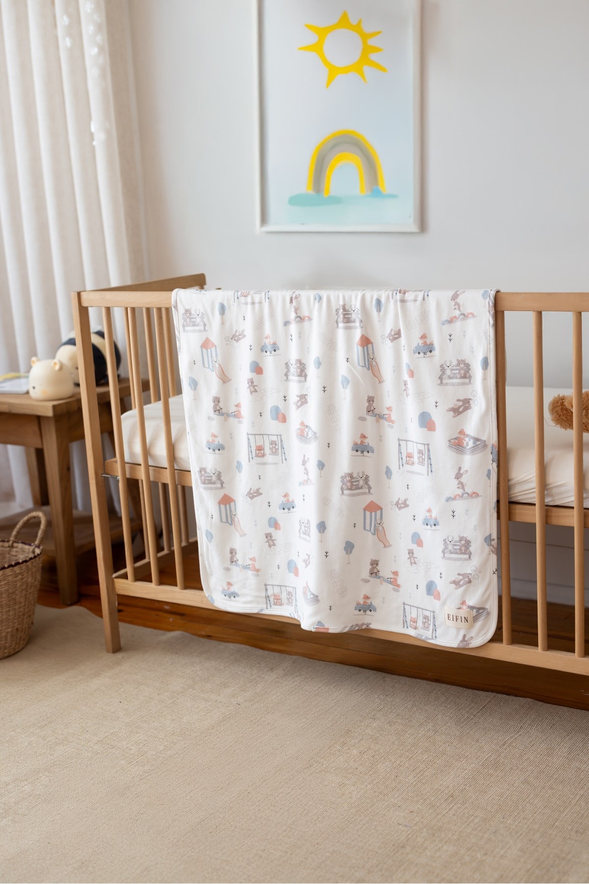 Bebek&Çocuk İnterlok Örtü & Battaniye %100 Pamuk Kutulu Oeko-teks Sertifikalı