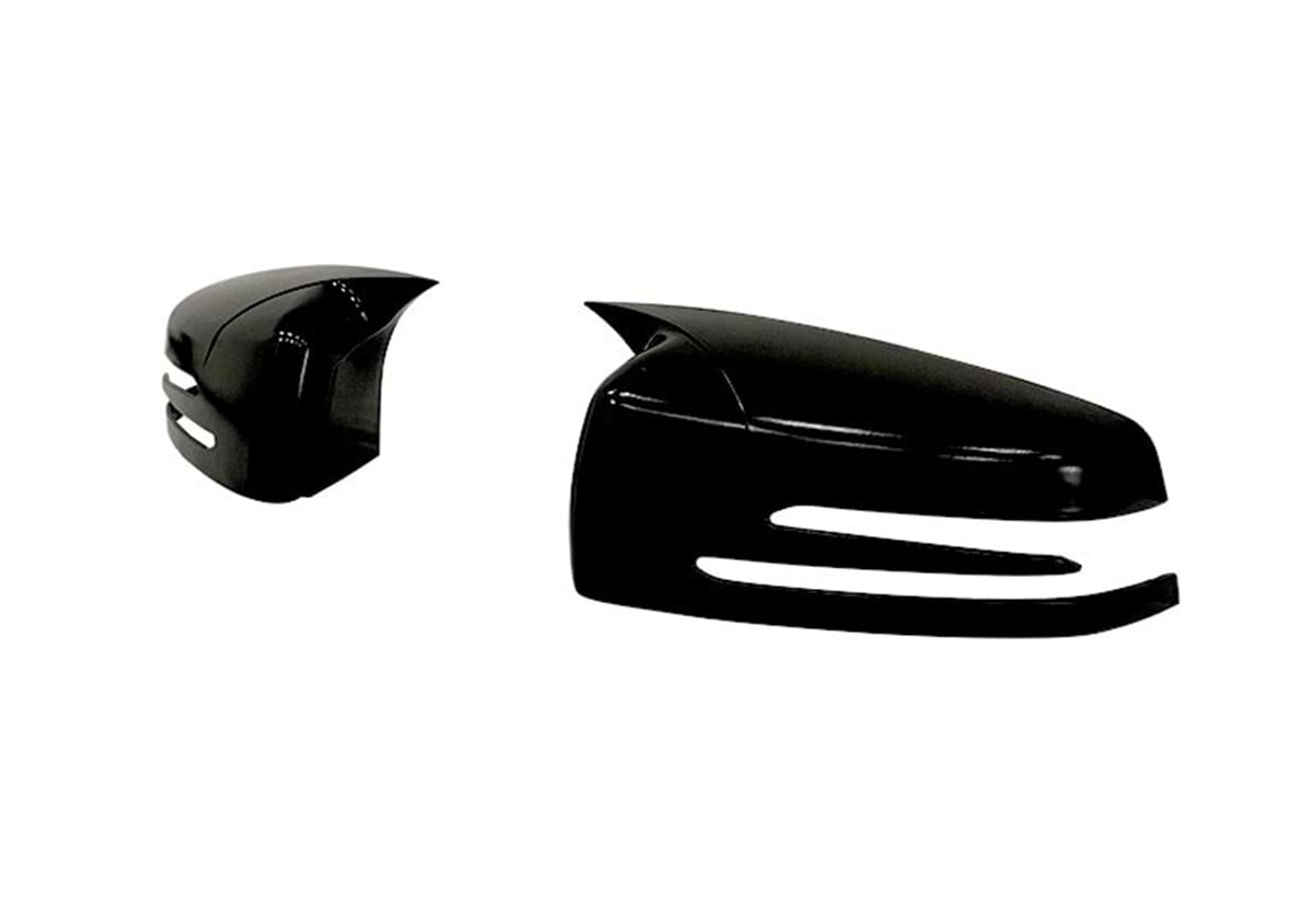 A Class W176 Batman Mirror Cover Piano Black  2012-2018 W176