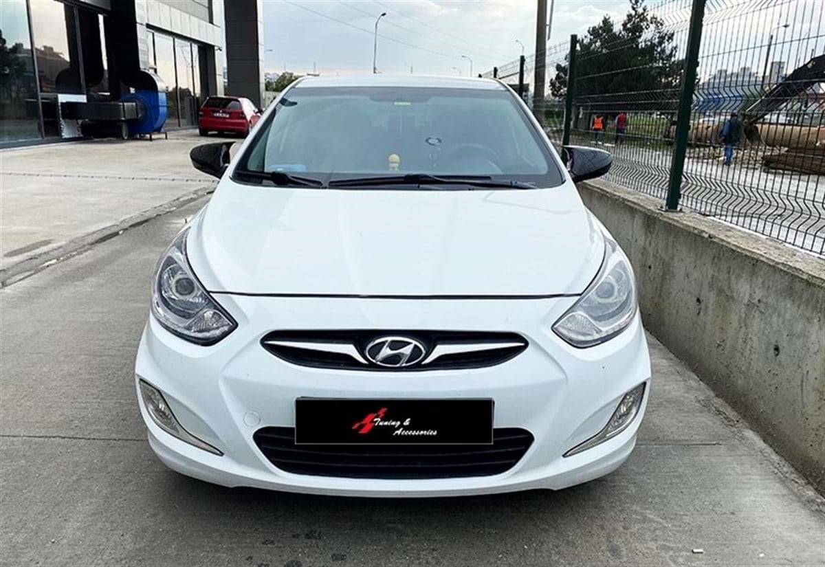 Accent Blue Batman Mirror Cover Piano Black  2011-2018