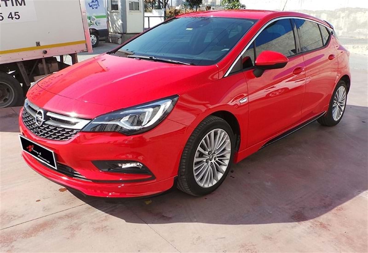 Astra K HB OPC Side Skirts Raw Surface Vacuum Plastic  2015-2021 2015.2019 - 2019. ....  Astra K, K FL