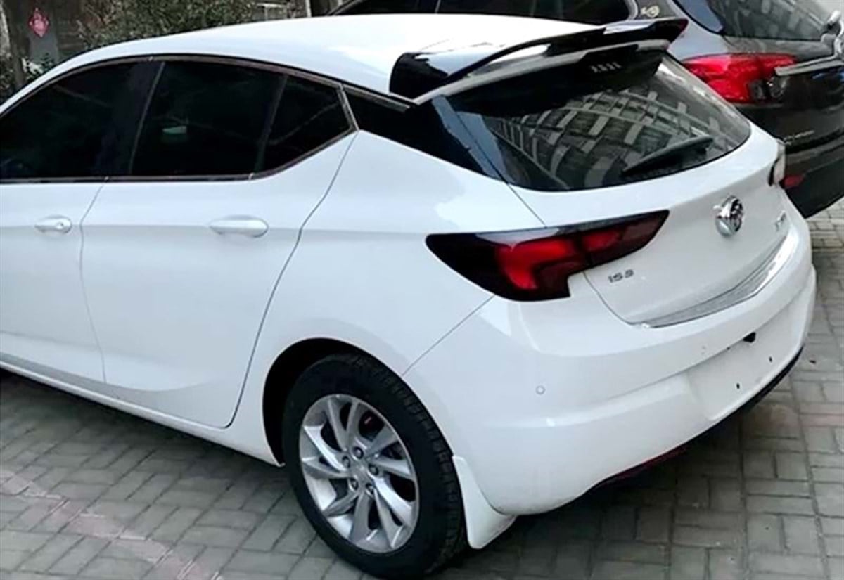 Astra K Oettinger Style Roof Spoiler Raw Surface ABS  2015-2021 2015.2019 - 2019.  Astra K, K FL