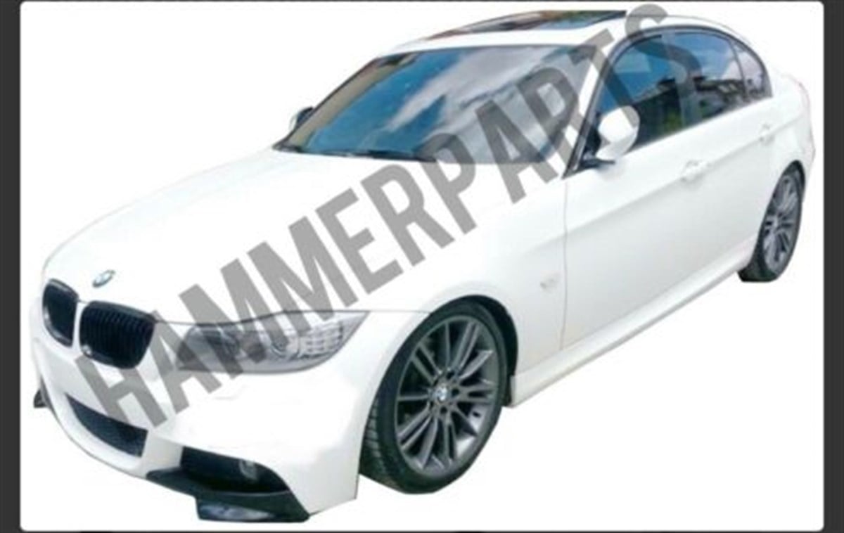 BMW E90 2008 2011 Facelift Bumper Front Flap Set M Technic St Gloss Black
