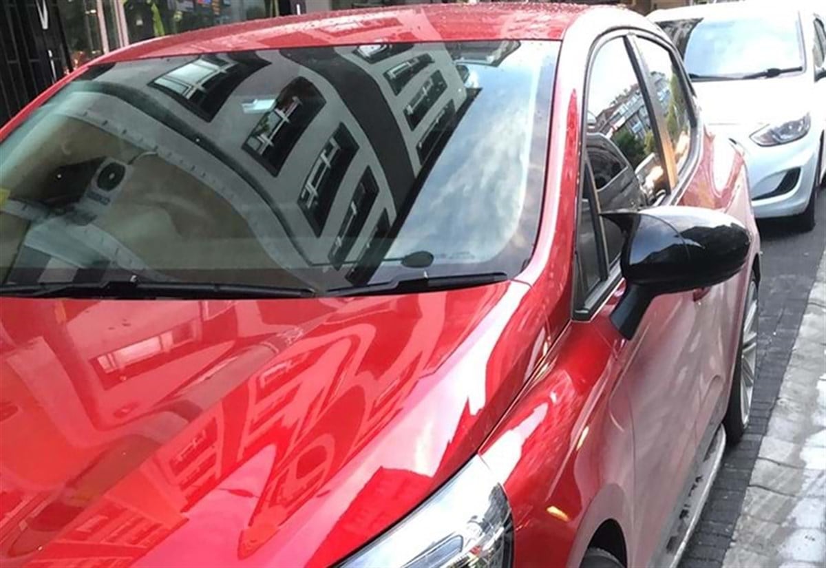 Clio 5 Batman Mirror Cover Piano Black  2019 and Later