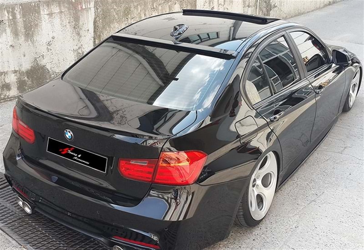 F30 ACS Rear Roof Spoiler Piano Black ABS  2012-2018 2012-2018  F30-F30 LCI